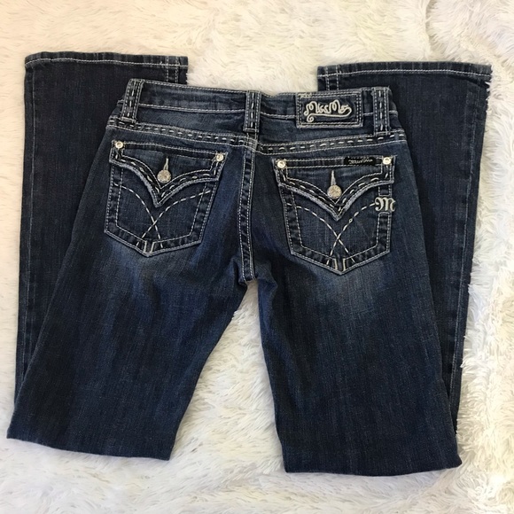 Miss Me Denim - MISS ME Boot Flap Pocket Jeans